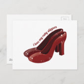 Ruby Slippers Briefkaart (Voorkant / Achterkant)