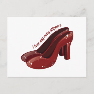 Ruby Slippers Briefkaart