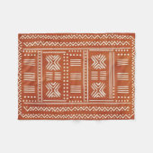 Ruby Solitude Hart van de Hoge Woestijn Fleece Deken (Voorkant (Horizontaal))