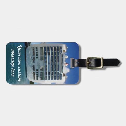 Ruby Stern Custom Bagagelabel (Voorkant horizontaal)