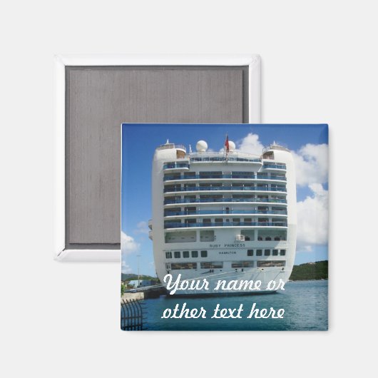 Ruby Stern custom magnet (Voorkant / Achterkant)