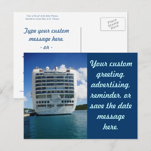 Ruby Stern Uitzicht Briefkaarten (Voorkant / Achterkant)