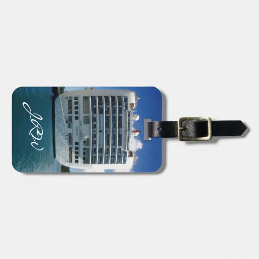 Ruby Stern Uitzicht Custom Bagagelabel (Voorkant horizontaal)