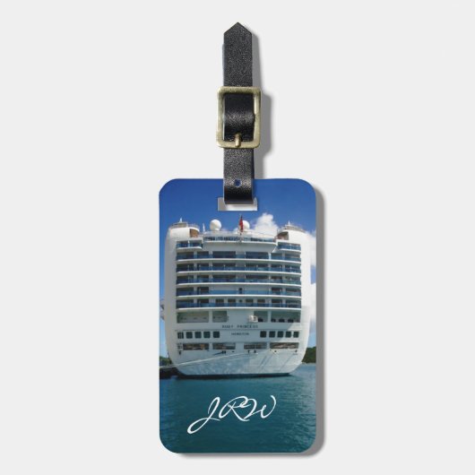 Ruby Stern Uitzicht Custom Bagagelabel (Voorkant verticaal)