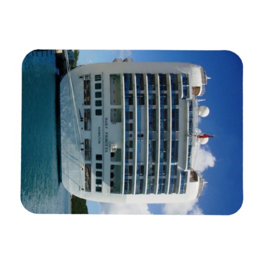 Ruby Stern-Uitzicht Magneet (Horizontaal)