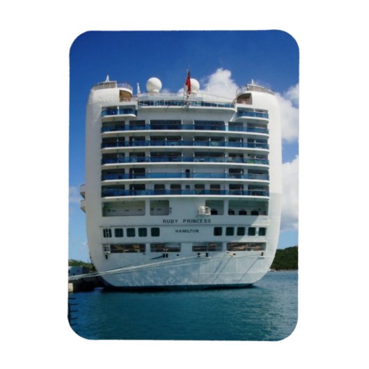 Ruby Stern-Uitzicht Magneet (Verticaal)