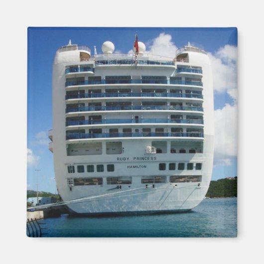 Ruby Stern-Uitzicht Magneet (Voorkant)