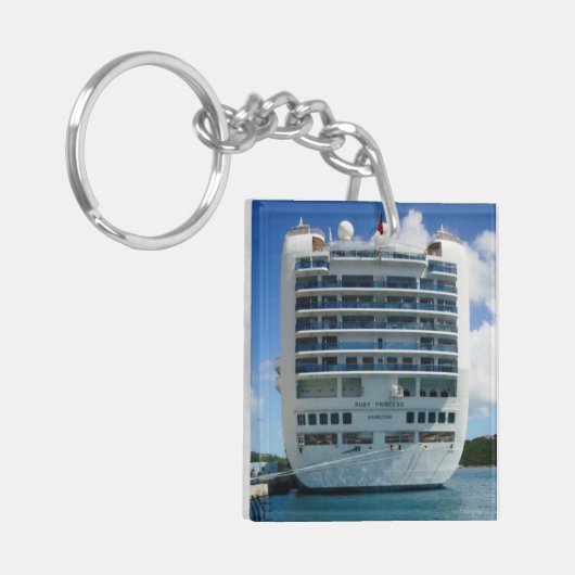 Ruby Stern Uitzicht Sleutelhanger (Voorkant Links)