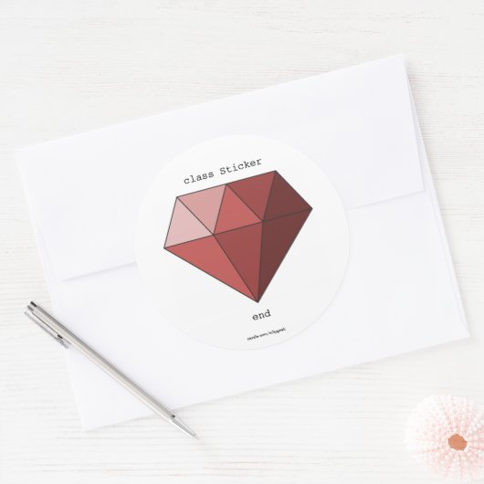 Ruby Stickers (Envelop)