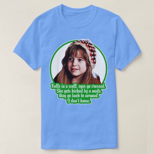 Ruby Sue geschopt door een muilezel T-shirt (Design voorkant)