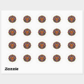 Ruby Sun Eye Sticker (Vel)
