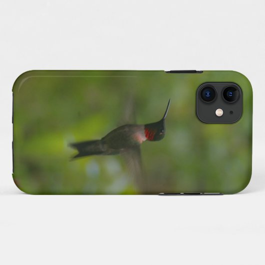 Ruby Throat Hummingbird Case-Mate iPhone Case (Achterkant (horizontaal))