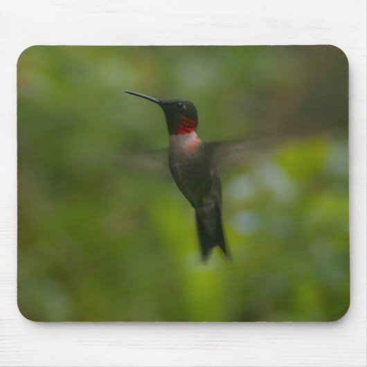Ruby Throat Hummingbird Muismat (Voorkant)