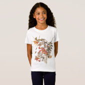 Ruby Throated Hummingbird Audubon Bord 47 T-shirt (Voorkant volledig)
