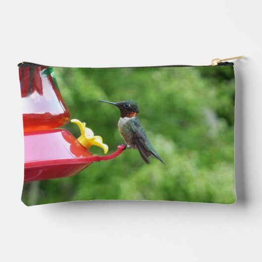 Ruby-Throated Hummingbird Bird Photography Etui (Achterkant)
