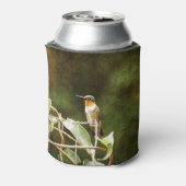 Ruby Throated Hummingbird Blikjeskoeler (Blikje Achterkant)