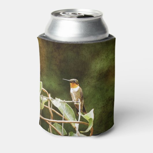 Ruby Throated Hummingbird Blikjeskoeler (Blikje Achterkant)