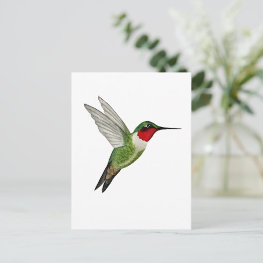 Ruby-throated Hummingbird Briefkaart (Staand voorkant)