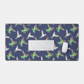 Ruby Throated Hummingbird Bureaumat (Keyboard & Muis)