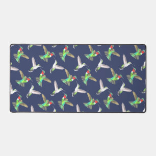 Ruby Throated Hummingbird Bureaumat