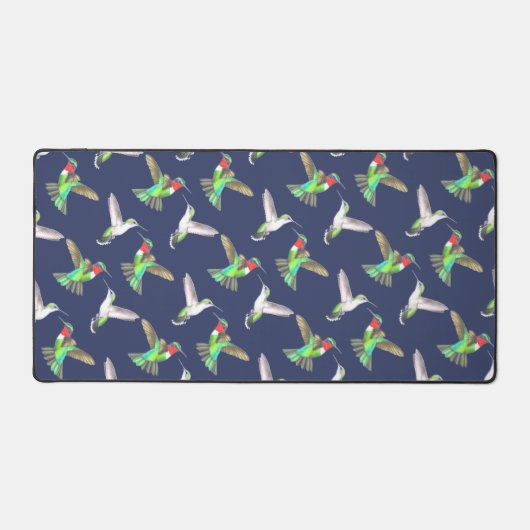 Ruby Throated Hummingbird Bureaumat (Voorkant)