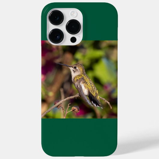 Ruby-Throated Hummingbird Case-Mate iPhone Case (Achterkant)