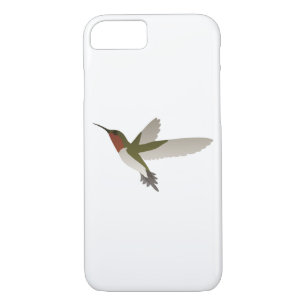 Ruby Throated Hummingbird iPhone 8/7 Hoesje