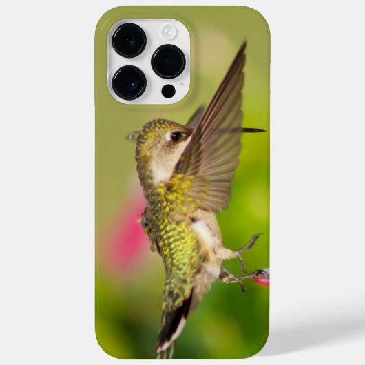 Ruby-Throated Hummingbird Case-Mate iPhone Case (Achterkant)