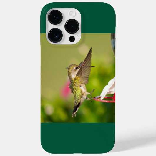 Ruby-Throated Hummingbird Case-Mate iPhone Case (Achterkant)