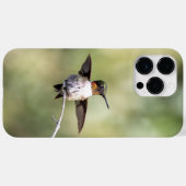 Ruby-Throated Hummingbird Case-Mate iPhone Case (Achterkant (horizontaal))