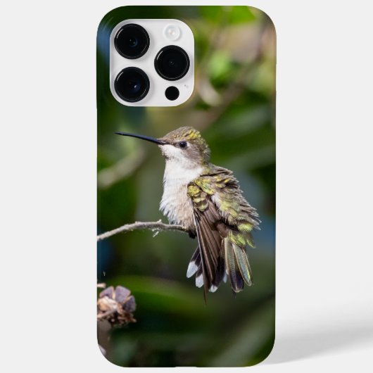 Ruby-Throated Hummingbird Case-Mate iPhone Case (Achterkant)