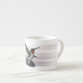 Ruby Throated Hummingbird Espresso Kop (Voorkant rechts)