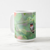 Ruby Throated Hummingbird Koffiemok (Voorkant links)