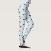 Ruby Throated Hummingbird Leggings (Rechts)