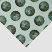 Ruby-throated Hummingbird Originele foto Tissuepapier (Detail)