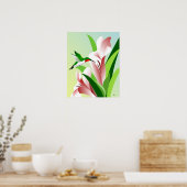 Ruby-throated Hummingbird Poster (Keuken)