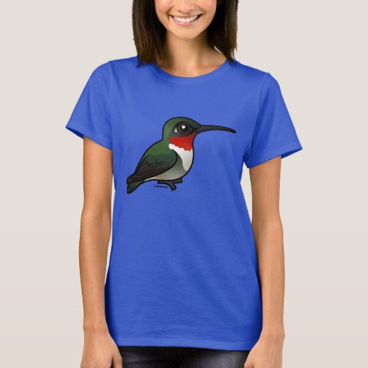 Ruby-throated Hummingbird T-shirt (Voorkant)