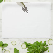 Ruby Throated Hummingbird Theedoek (Gevouwen)