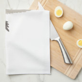 Ruby Throated Hummingbird Theedoek (Quarter Fold)