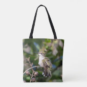 Ruby-Throated Hummingbird Tote Bag (Achterkant)