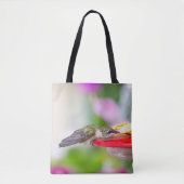 Ruby-Throated Hummingbird Tote Bag (Voorkant)