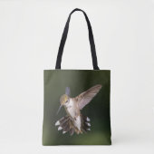 Ruby-Throated Hummingbird Tote Bag (Voorkant)