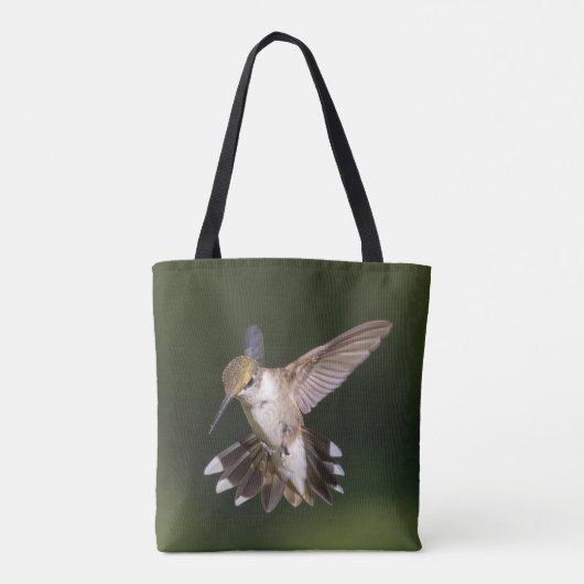 Ruby-Throated Hummingbird Tote Bag (Achterkant)