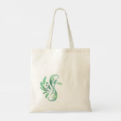 Ruby Throated Hummingbird Tote Bag (Achterkant)
