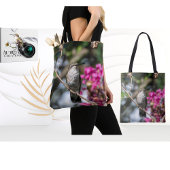 Ruby-Throated Hummingbird Tote Bag