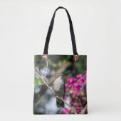 Ruby-Throated Hummingbird Tote Bag (Voorkant)