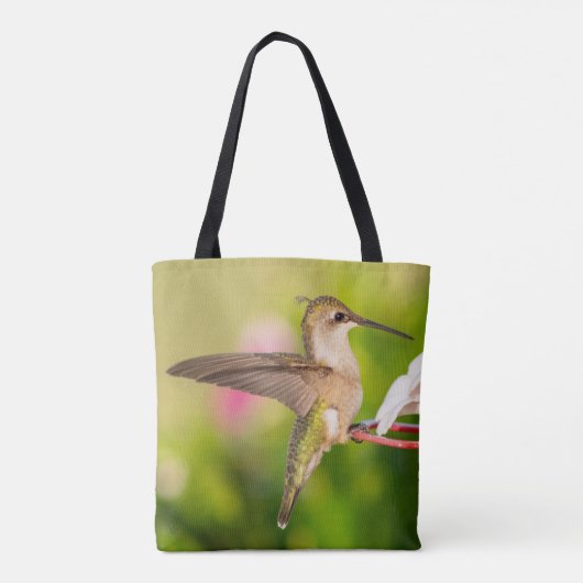 Ruby-Throated Hummingbird Tote Bag (Achterkant)