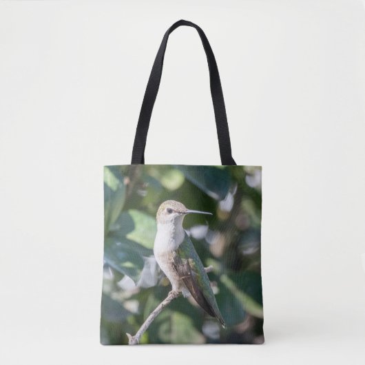 Ruby-Throated Hummingbird Tote Bag (Voorkant)