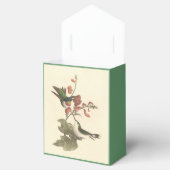 Ruby-throated kolibrie, verjaardag of andere parti bedankdoosjes (Geopend)