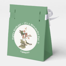 Ruby-throated kolibrie, verjaardag of andere parti bedankdoosjes